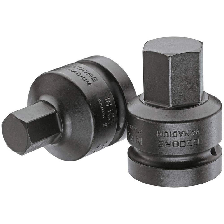 GEDORE Kraftschraubereinsatz 1 Zoll, Innen-6-kant 30 mm, 1 Stück, IN K 21 30, 30 mm