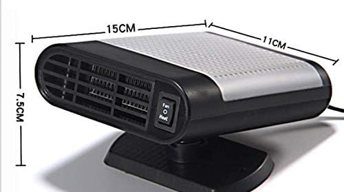Auto Heizungslüfter, Auto Heizlüfter Heizgerät Heizung Entfroster 12V Tragbare Elektrische Scheibenh