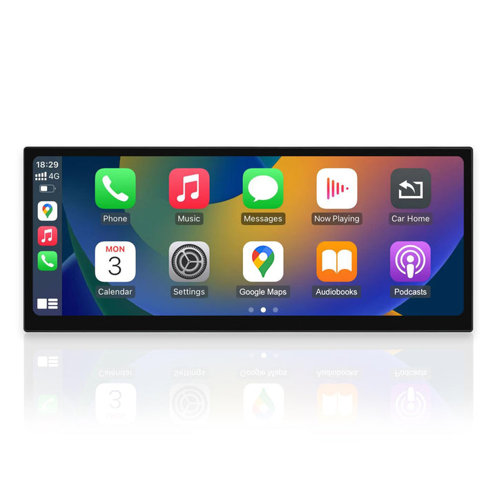 Road Top 12,3 Zoll Ultraschmaler Autoradio CarPlay für Audi A1 (2012-2018) | Linux HD Touchscreen, W