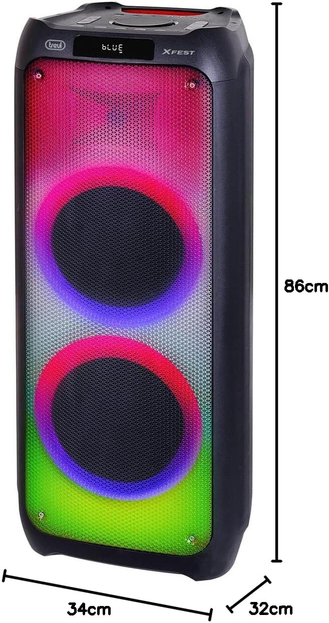 Trevi - XFest Verstärkter Lautsprecher Fire Flame XF 3400 PRO