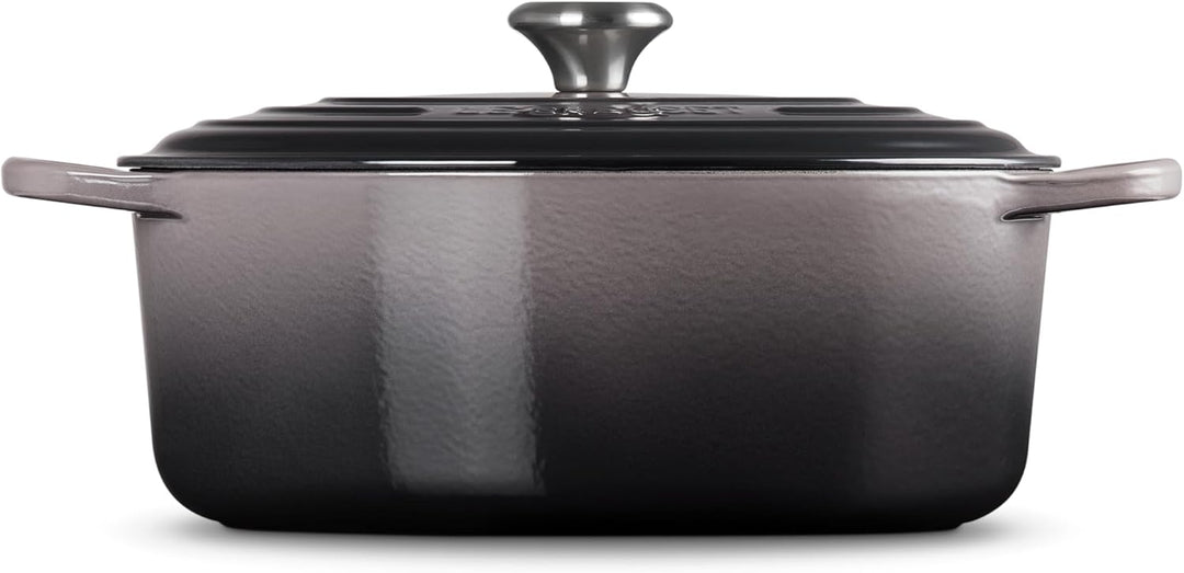 Le Creuset Signature Gusseisen-Bräter mit Deckel, Ø 31 cm, Oval, Für alle Herdarten und Induktion ge