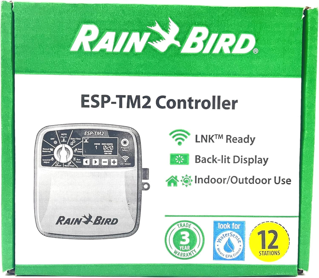 Rain Bird Steuergerät ESP-TM2 230V 12 Stationen für Innen u. Aussen