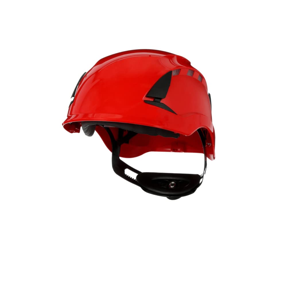3M SecureFit Schutzhelm, X5505V-CE, rot, belüftet, CE rot Belüftet, rot Belüftet