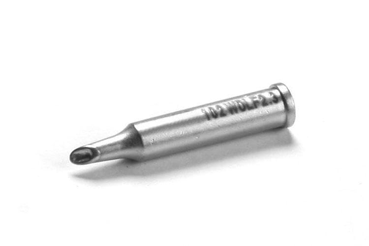 ERSA ERSADUR Dauerlötspitze gerade Power-Well mit Hohlkehle 2,3 mm Durchmesser mit ERSADUR-LF Beschi