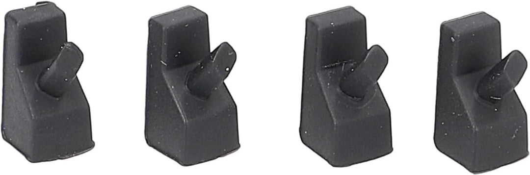 easyPART Kompatibel/Ersatz für Bauknecht 484000000840 Gummifuss Set Whirlpool für Gasmuldengitter To