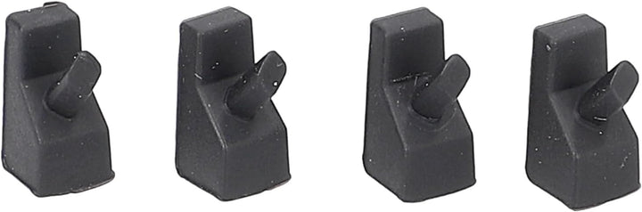 easyPART Kompatibel/Ersatz für Bauknecht 484000000840 Gummifuss Set Whirlpool für Gasmuldengitter To