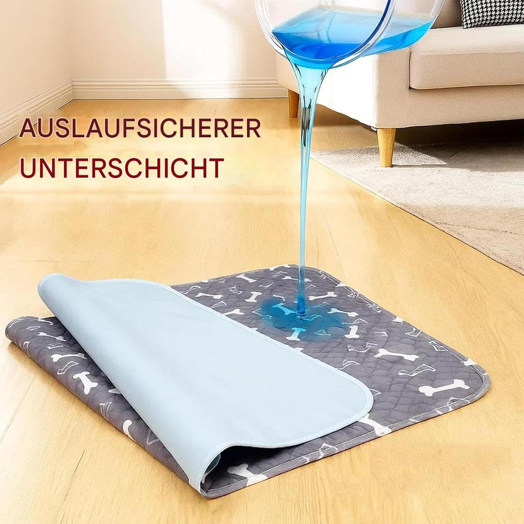 Welpenunterlage Mit Pheromonen, 2 Stück Welpenunterlagen Waschbar, Wasserdicht Puppy Training Pads,