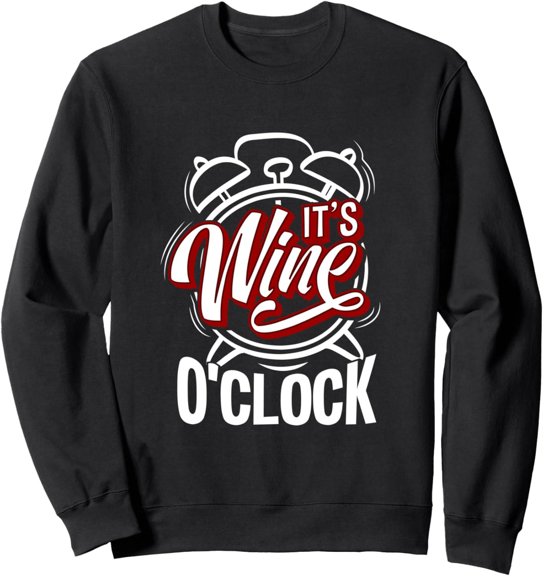 Wein Weintrinker Spruch Geschenk Weinschorle I Rotwein Witz Sweatshirt