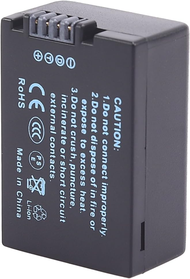 (2-Pack) DMW-BMB9E DSTE Ersatz Batterie Akku Kompatibel für Panasonic DMW-BMB9, DMW-BMB9PP und Lumix