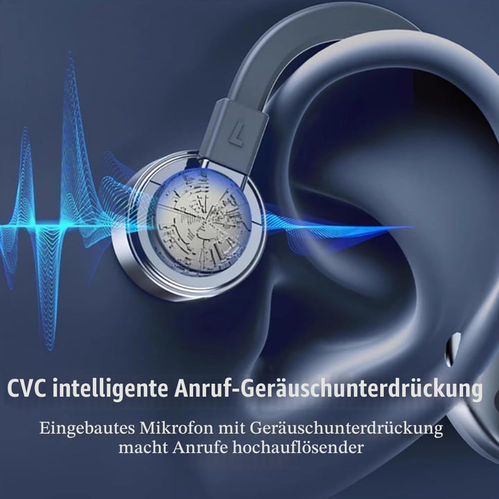 Open Ear wasserdichte Kopfhörer Schwimmen 32G Speicher 10 Stunden Musikgenuss Surround-Sound ACA-Res