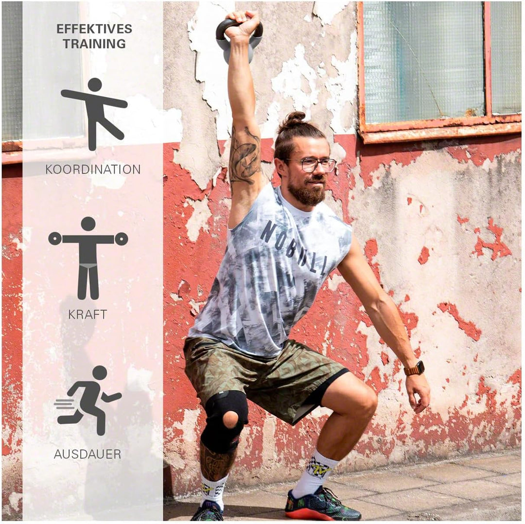 Sport-Tec Kettlebell, Kugelhantel, Workout, Fitness, Bodybuilding, Kurzhantel, Gewichtskugel, Schwun
