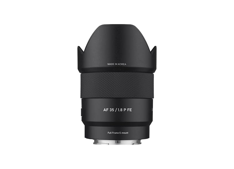 Samyang – AF 35 mm F1,8 P FE – Sony E-Mount – Vollformat-Festbrennweitenobjektiv – Kompaktes und lic