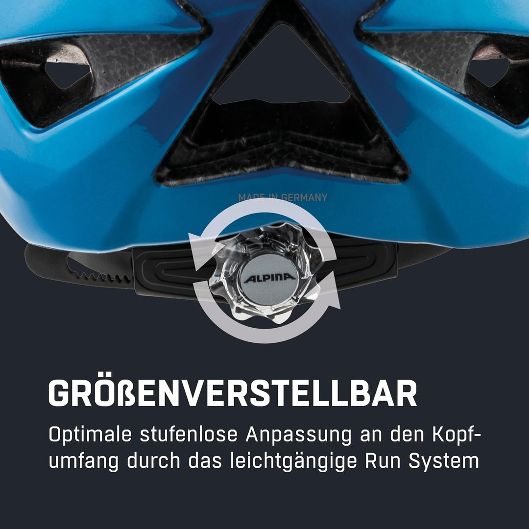 ALPINA PANOMA 2.0 L.E. - Reflektierender & Optimal Belüfteter Fahrradhelm Mit Fliegennetz & Nachrüst