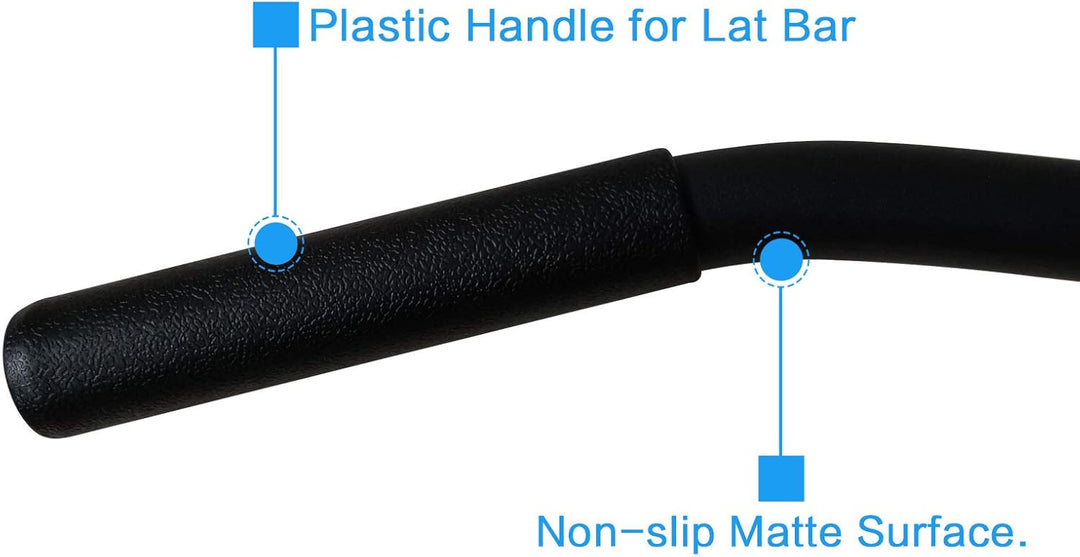 LAT Pulldown Bar for Cable Machine, LAT Pulldown Attachments Length 29 Inch, Length 29 Inch