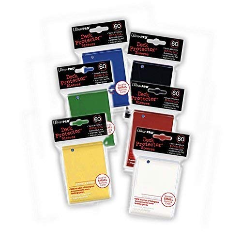 Ultra-Pro - 6X Deck Protektor Sleeves (60) Hüllen small Japanisches Format in den 6 Hauptfarben im S