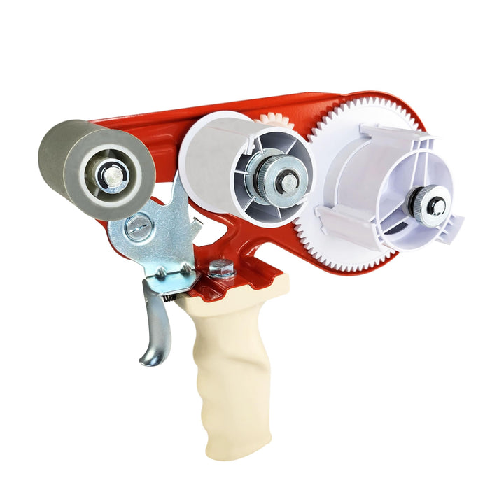 KLEBESHOP24 HANDABROLLER FÜR DOPPELSEITIGE KLEBEBÄNDER AUS PAPIERVLIES | Für reissbare doppelseitige