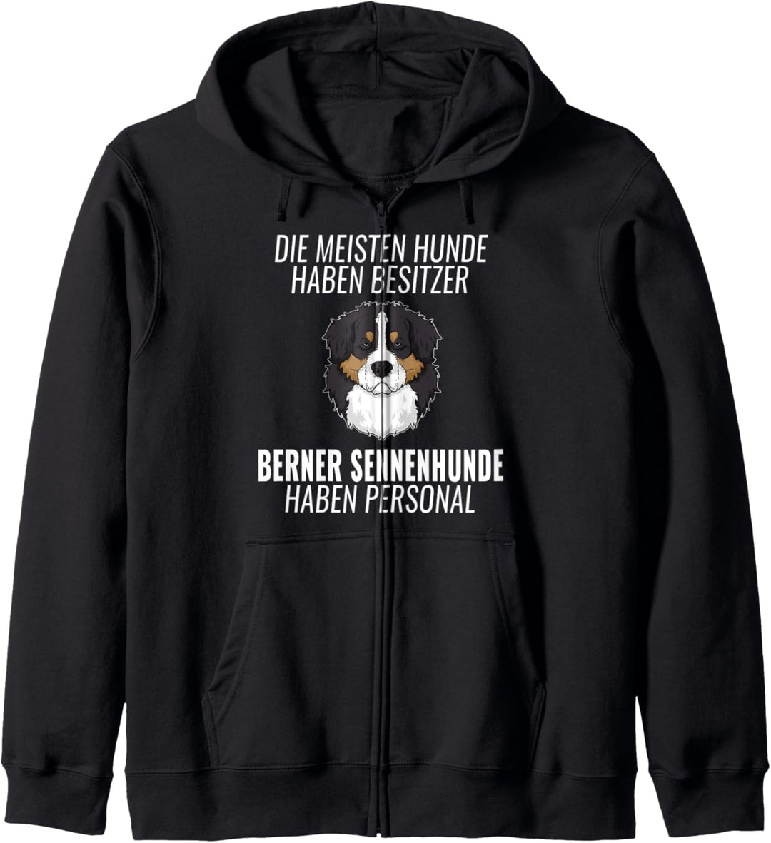 Berner Sennenhund Personal Hundehalter Geschenk Fun Hund Kapuzenjacke
