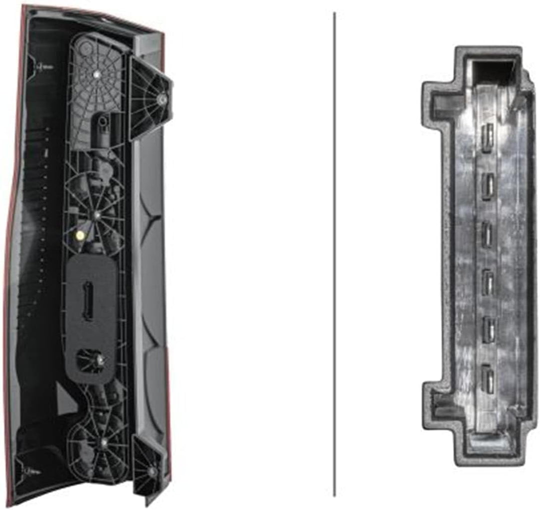 HELLA 2SK 013 253-221 Heckleuchte - Hybrid - ECE/CCC - für Rechtsverkehr/für Linksverkehr - rechts,