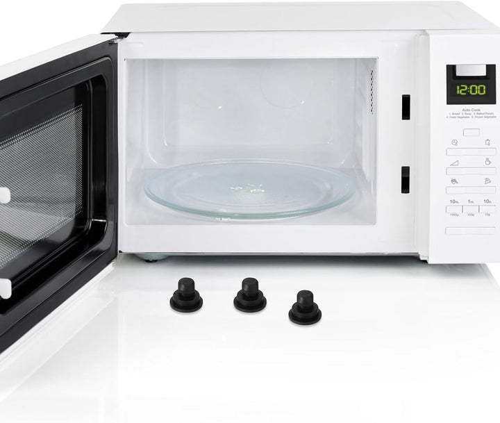 MAGICLULU 30 Stück Ersatzgummifüsse für Reiskocher Gummi Schwarz Rutschfest zum Schutz des Bodens fü