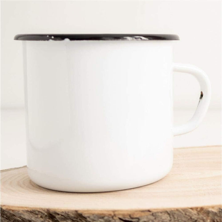 Emaille Tasse Weiss für Sublimationsdruck Rohling Blanko Kaffeebecher 12 oz 36er Pack, 36
