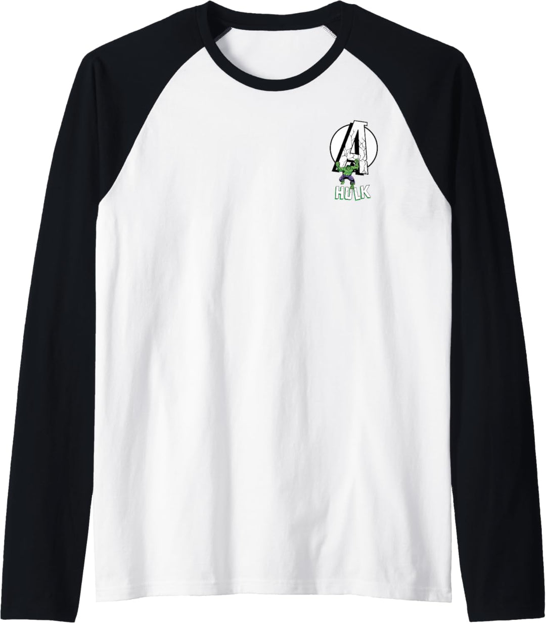Marvel Avengers Hulk Pocket Logo Raglan