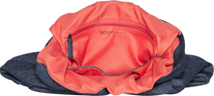 TOM TAILOR, LESLIE, Damen, Schultertasche, L, Dark Blue