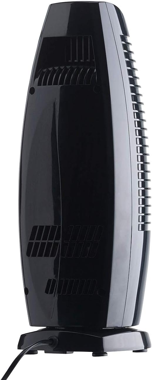 Sichler Haushaltsgeräte Ventilator oszillierend: Design-Tischventilator, Oszillation, Timer, 3 Gesch