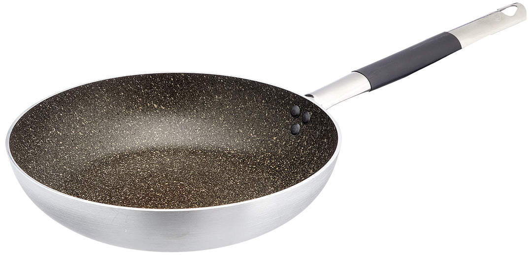 Pentole Agnelli ALSA111BINF28 Hohe Bratpfanne, Aluminium, Silber, 28 cm 28 cm, 28 cm