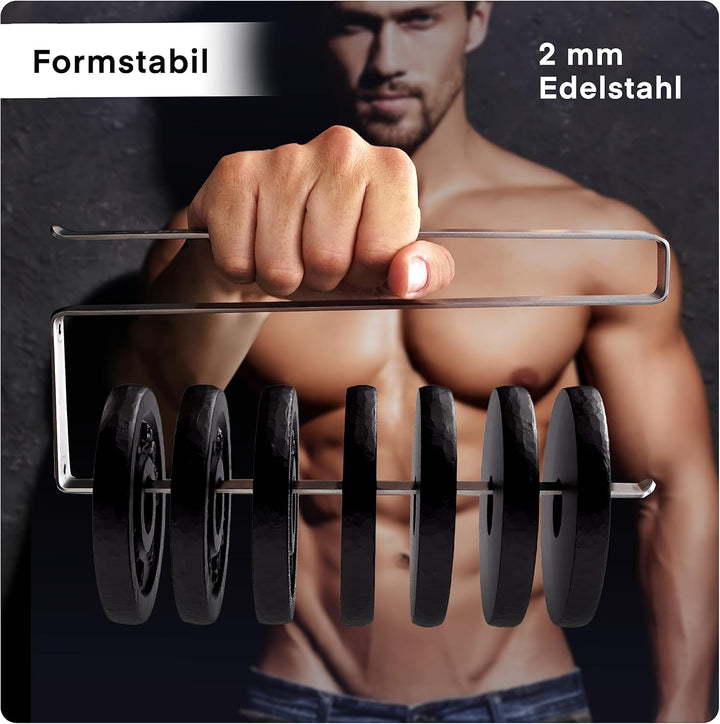 Küchenrollenhalter ohne Bohren | Hochwertiger Küchenrollen Halter | Küchen Organizer | Ideal für ZEW
