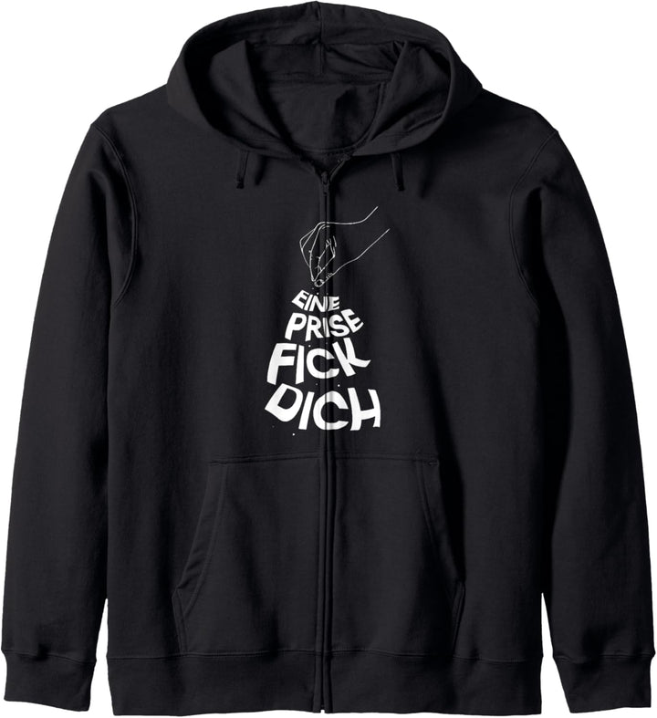 eine prise fick dich Kapuzenjacke