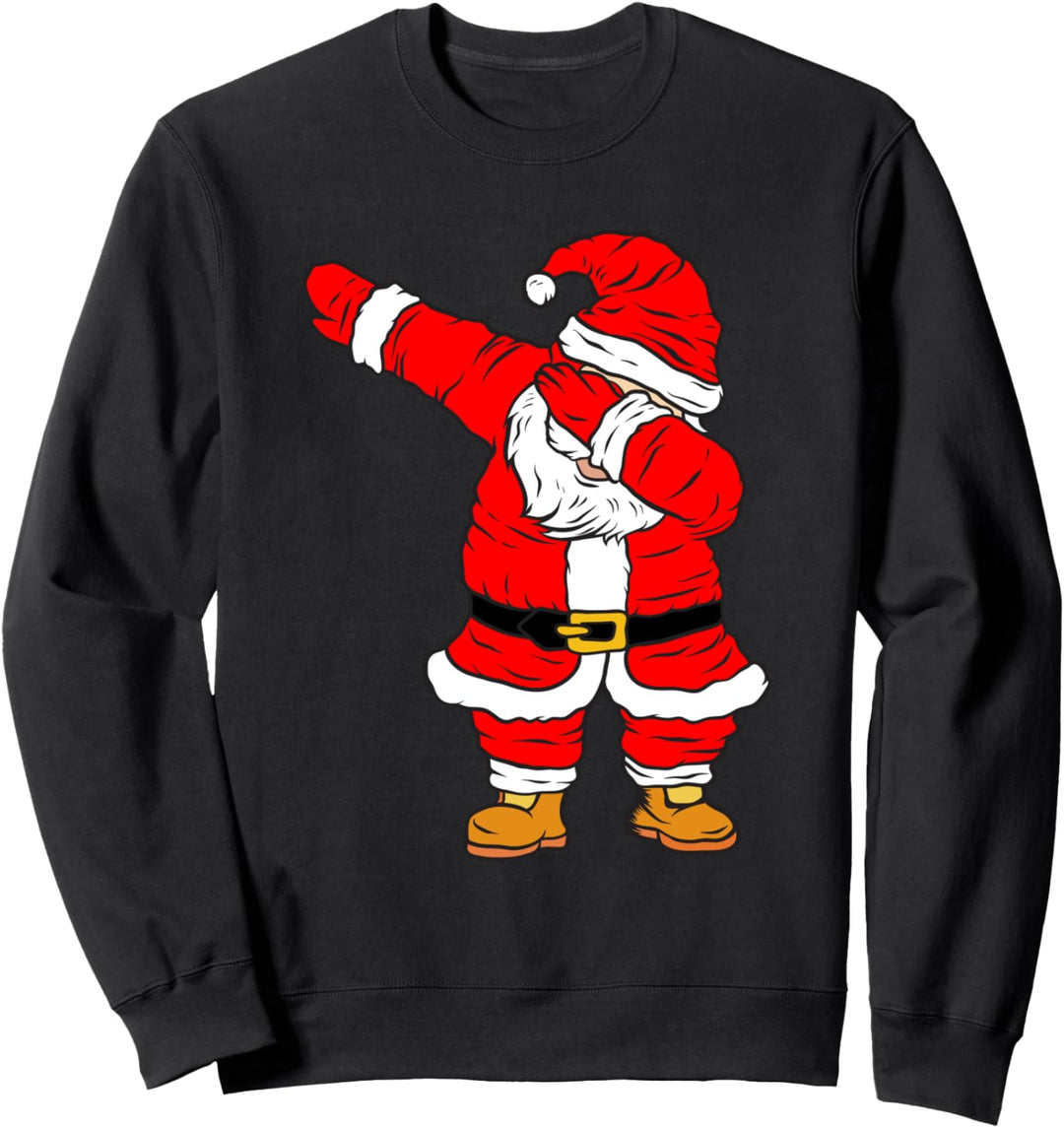 Weihnachtsmann für Weihnachten — Weihnachten — Dab, Dabbing Santa Sweatshirt