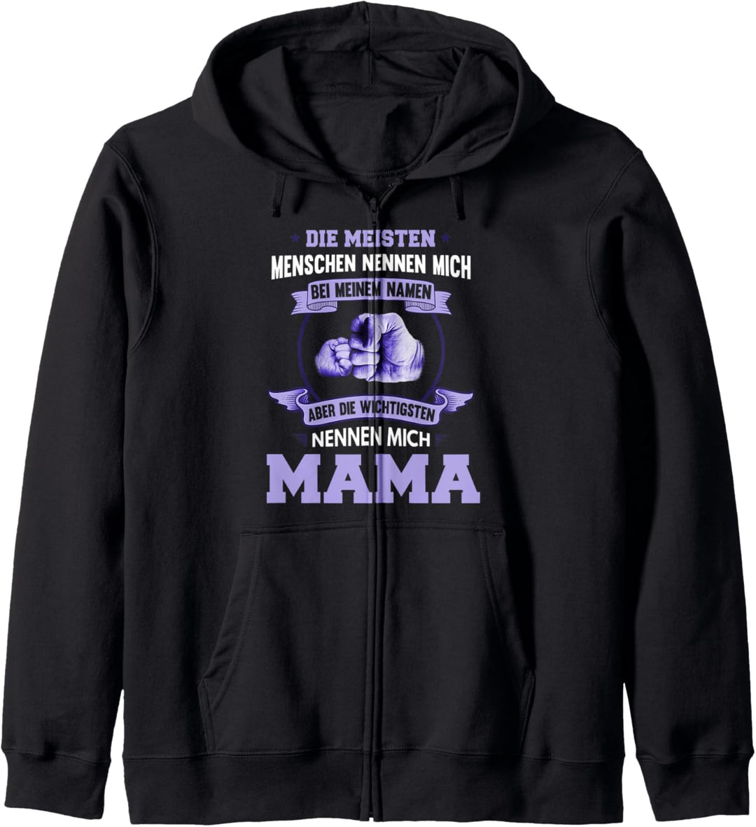 Mutter Mama Muttertag Geburtstag Fun Spruch Lustig Geschenk Kapuzenjacke