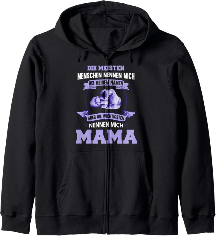 Mutter Mama Muttertag Geburtstag Fun Spruch Lustig Geschenk Kapuzenjacke