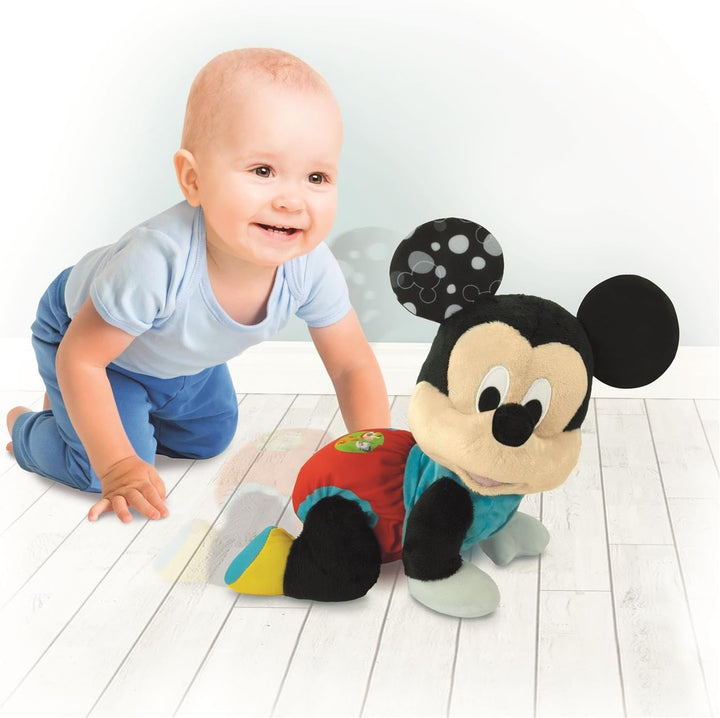Clementoni Disney Stitch - Calm & Play Interaktiver Plüsch, Ultraweiches Kuscheltier mit Musik und S