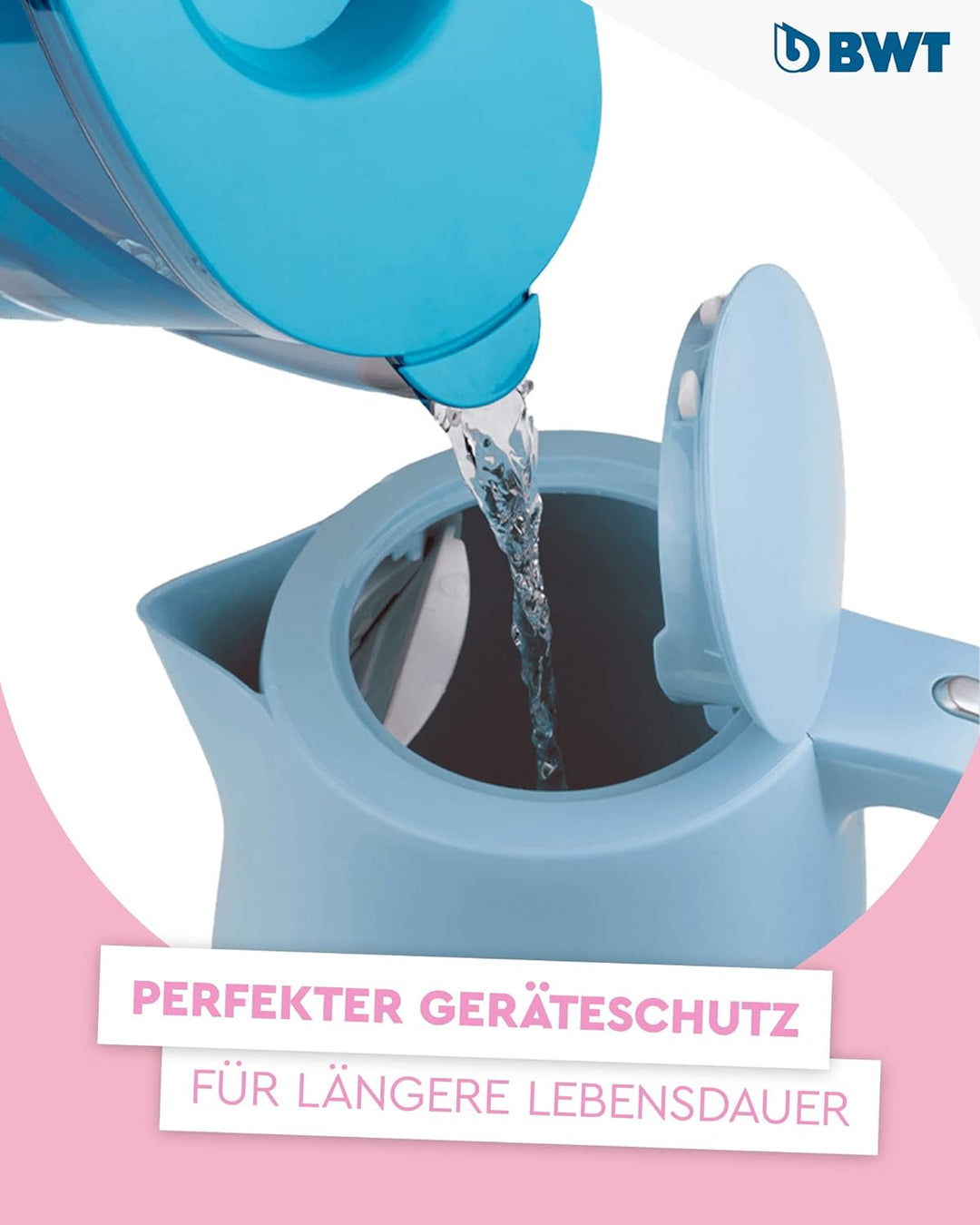 BWT Magnesium Mineralized Water Wasserfilterkartuschen, Kunststoff, Weiss, 6 Stück (1er Pack), 6 & W