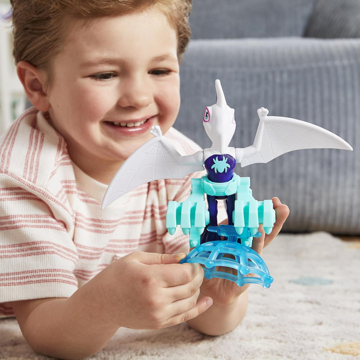 Marvel Spidey und Seine Super-Freunde Dino-Webs Ghostasaurus & Spidey, Spider-Man Action-Figuren Gho
