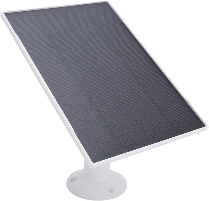 8W Solarpanel Ladegerät für Batteriekameras Im Freien-USB-Typ C/Micro USB, IP66 Wetterfest mit 360 °
