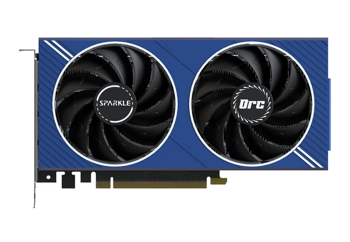 SPARKLE Intel Arc A750 ORC OC Edition DDR6 HDMI 2200MHz 8GB Dual Fan Grafikkarte - Blau, A750 ORC OC