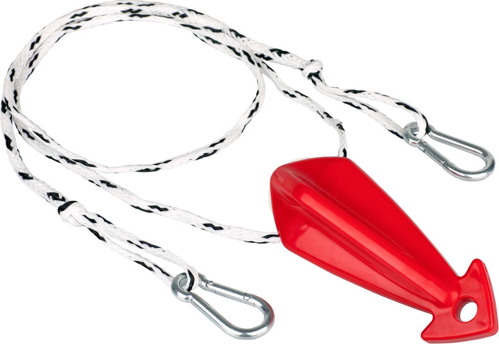Mesle Schleppdreieck Combi 1 Personen Wassersport Bridle Pulley Wasserskidreieck 305 cm (10&