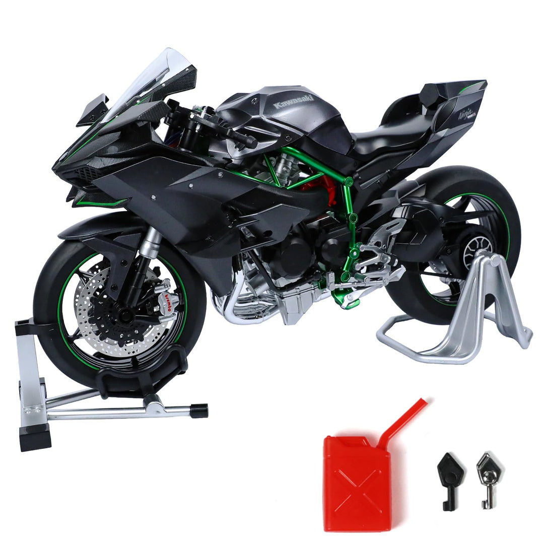 1:12 Motorrad-Modell aus Metalldruckguss und Kunststoff Mj050-h2r, Mj050-h2r