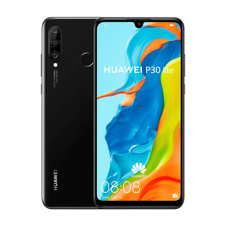 HUAWEI P30 Lite (128 GB, 4 GB RAM) 6,15" Display, AI Triple-Kamera, 32MP Selfie, Doppel-SIM Globale