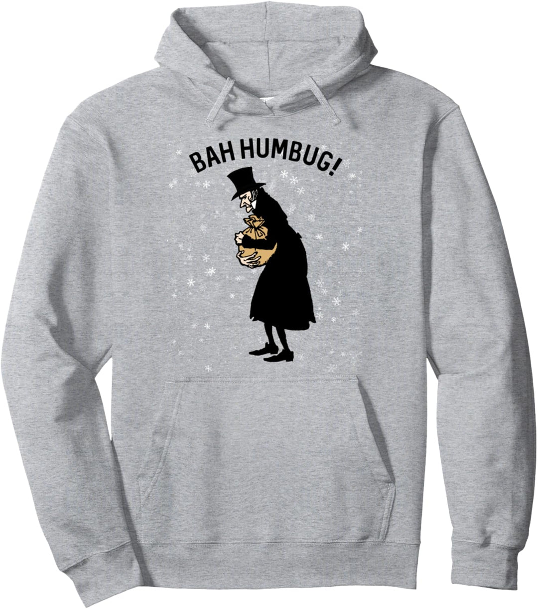 Retro Weihnachten Scrooge Bah Humbug Shirt-Weihnachten Pullover Hoodie