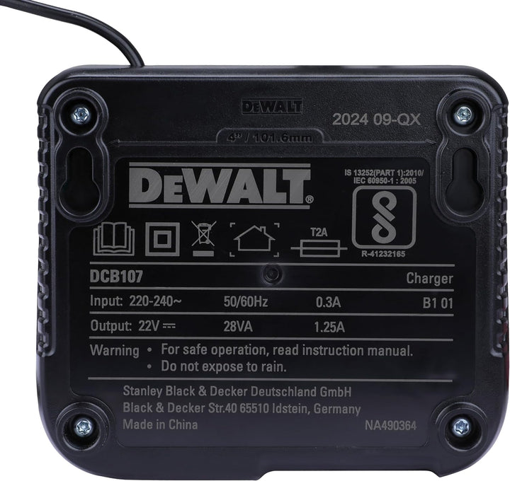Dewalt DCB107 Dcb107 10.8V 18V Li-Ion Accu Oplader