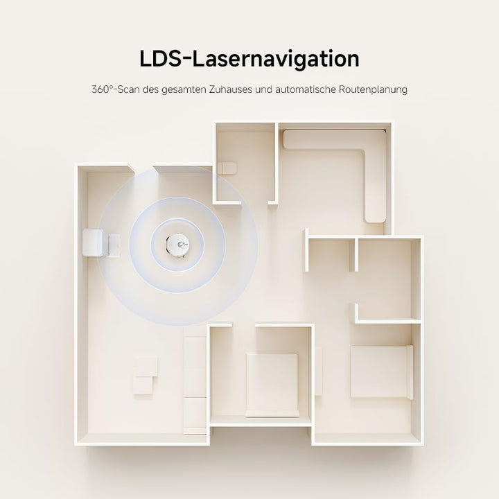 Xiaomi Robot Vacuum X20 Pro – 7000 Pa Saugleistung, duales Moppsystem, 75 Tage Staubbehälterkapazitä