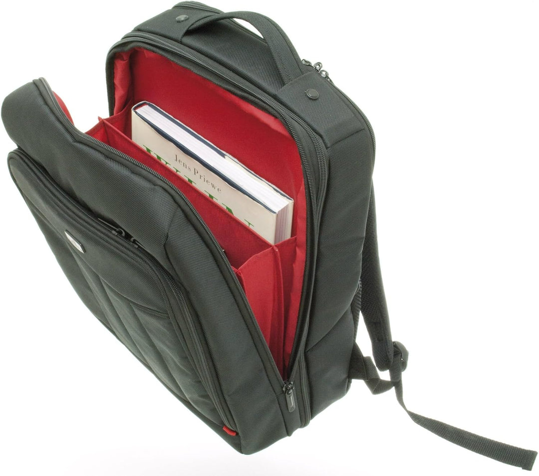 Business Rucksack 32x43x18 cm Akten Laptop-Fach Schwarz 261 008 Davidts Bowatex