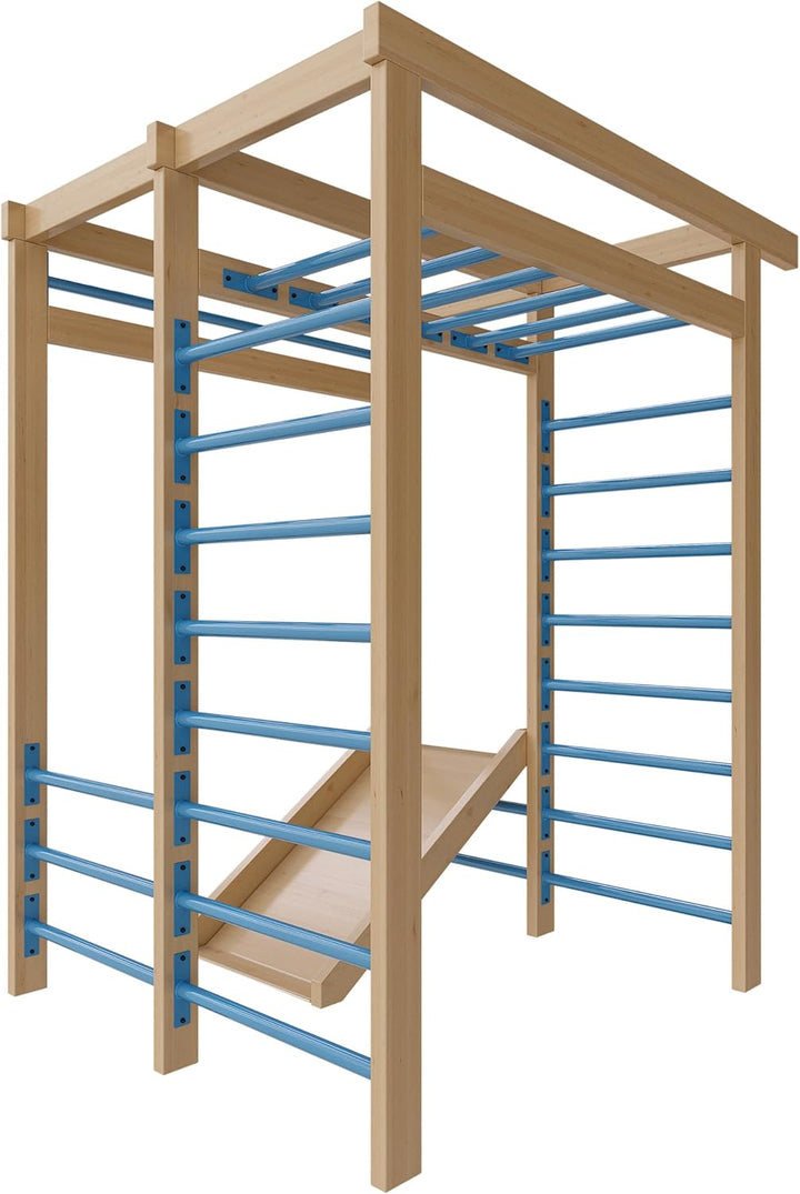 ASTA FORCE 35 Reckstange - Turnstange aus Stahl zur Wandmontage, Ø35 mm Griff, kraftbetonter Griffdu