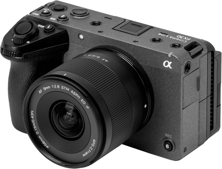 VILTROX 9mm f2.8 E, AF 9mm F2.8 Air E Mount Objektiv für Sony E, Autofokus APS-C Ultraweitwinkelobje