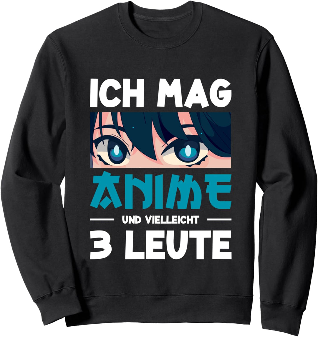Ich Mag Anime - Cosplay Deko Weeb Otaku Japan Kawaii Manga Sweatshirt