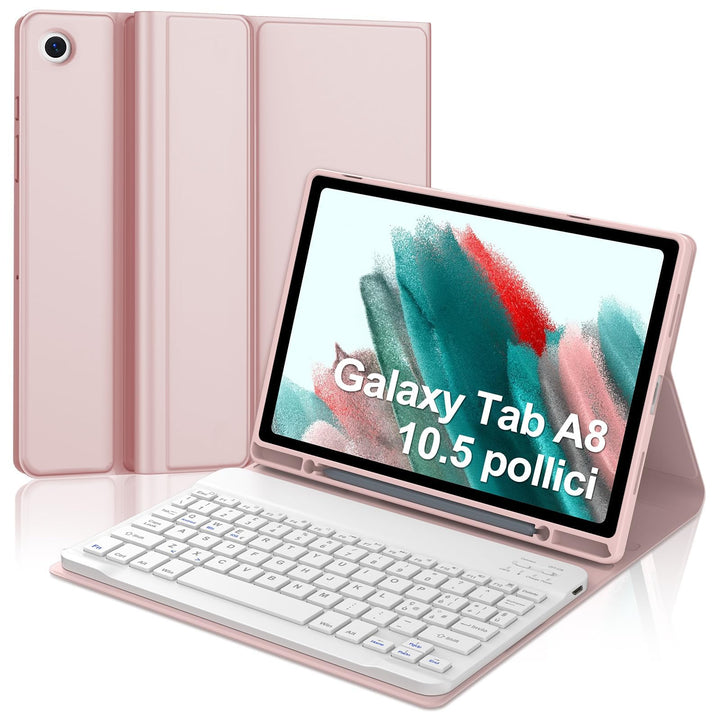 Tastatur für Samsung Galaxy Tab S9FE/S10FE 10.9", Hülle Tastatur Galaxy Tab S9/S10FE 2025 con Touchp