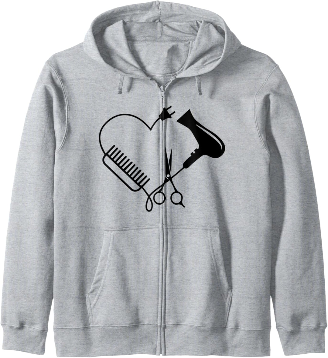 Friseurin Friseur Salon Barber Hairstylist Frisör Geschenk Kapuzenjacke